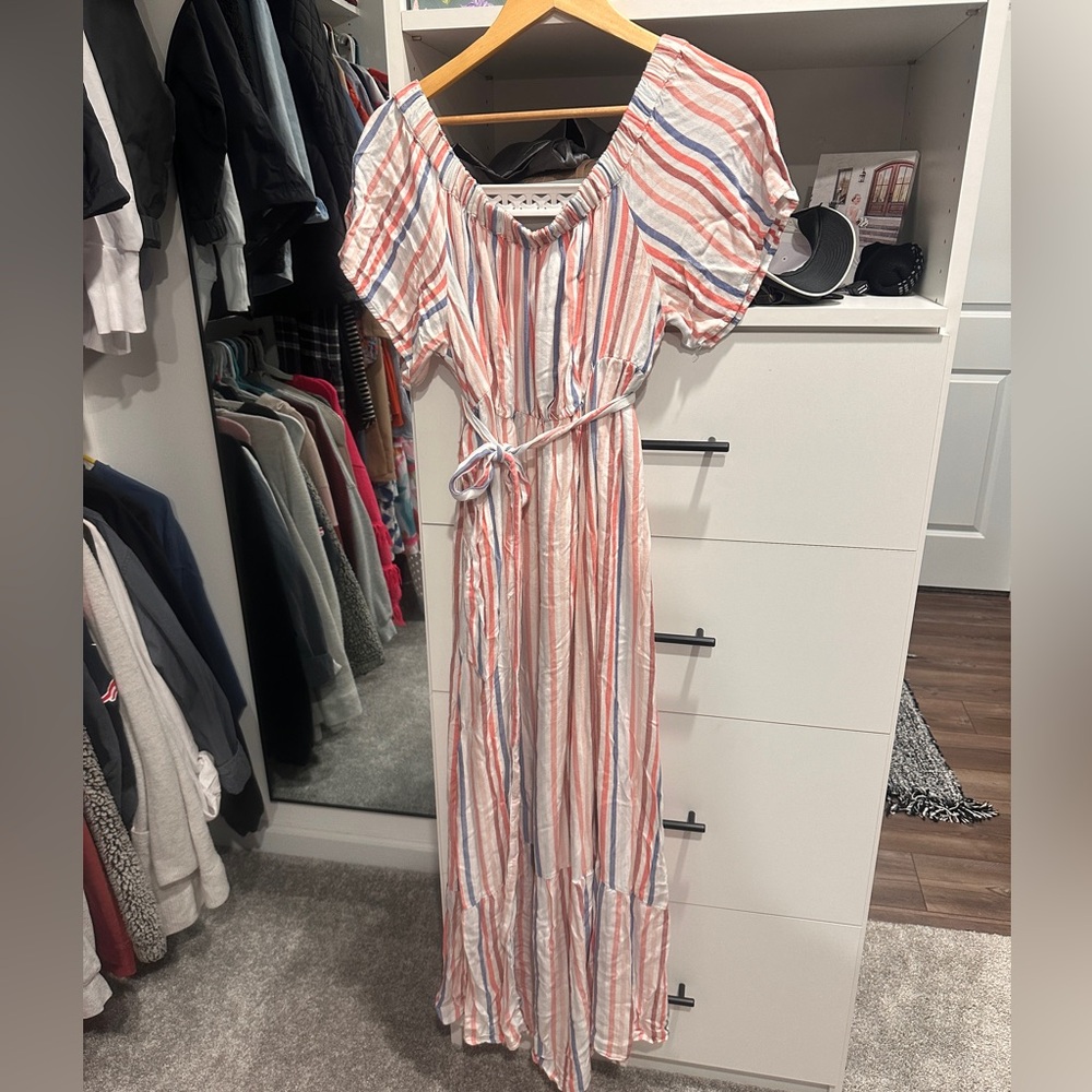 XL Isabel Maternity Dress with belt